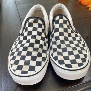 Check checkered Vans Men’s sz 8 / Women’s sz 9.5
